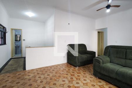 Sala de casa para alugar com 4 quartos, 158m² em Vila Tupi, Praia Grande