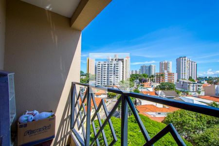 Varanda do quarto 1 de apartamento à venda com 3 quartos, 80m² em Vila Assunção, Santo André