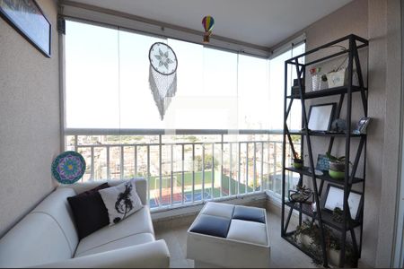 Sacada da Sala de apartamento à venda com 2 quartos, 63m² em Vila Paiva, São Paulo