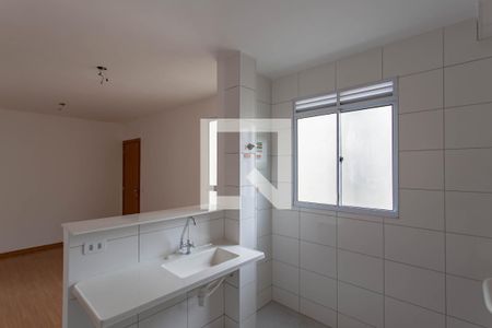 Cozinha e Área de Serviço de apartamento à venda com 2 quartos, 42m² em Juliana, Belo Horizonte