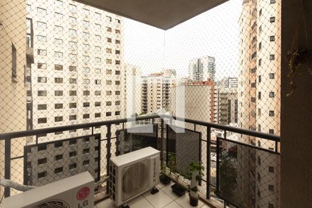 Varanda  de apartamento para alugar com 2 quartos, 82m² em Vila Olímpia, São Paulo