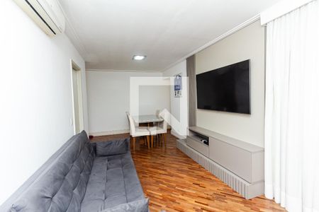 Sala de apartamento para alugar com 2 quartos, 82m² em Vila Olímpia, São Paulo