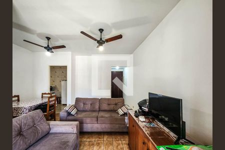Sala de apartamento para alugar com 2 quartos, 82m² em Pitangueiras, Guarujá