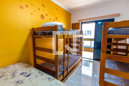 Quarto de apartamento para alugar com 2 quartos, 100m² em Caiçara, Praia Grande