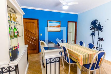 Sala de apartamento para alugar com 2 quartos, 100m² em Caiçara, Praia Grande