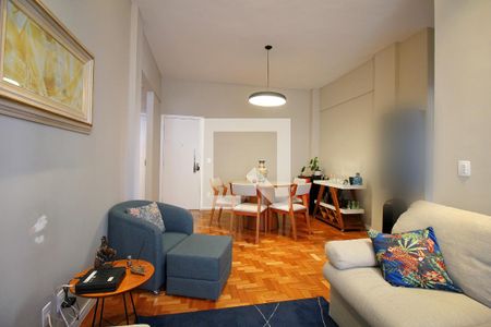 Sala de apartamento à venda com 2 quartos, 85m² em Centro, Belo Horizonte