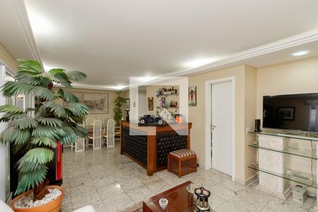 Sala de apartamento à venda com 3 quartos, 123m² em Vila Congonhas, São Paulo