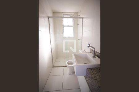 Banheiro Social de apartamento para alugar com 3 quartos, 70m² em Planalto, Belo Horizonte