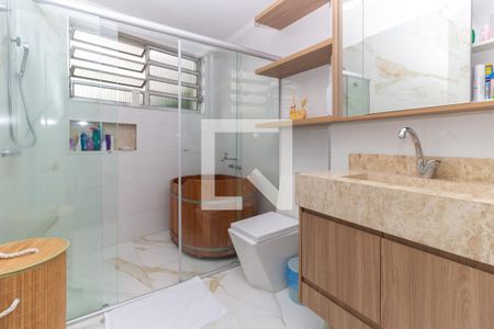 Banheiro da Suíte 1 de apartamento à venda com 4 quartos, 153m² em Vila Mariana, São Paulo