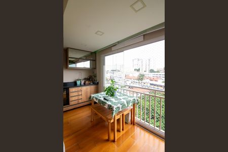 Varanda da Sala de apartamento à venda com 2 quartos, 63m² em Vila Leonor, Guarulhos