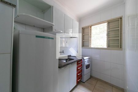 Cozinha de kitnet/studio para alugar com 1 quarto, 25m² em Cidade Universitária, Campinas