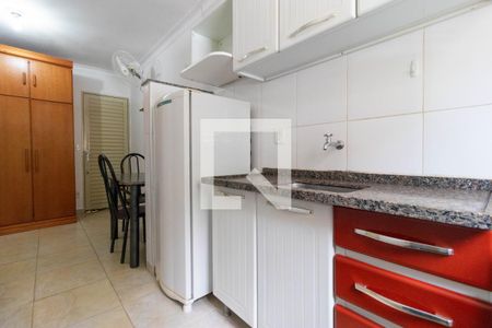 Cozinha de kitnet/studio para alugar com 1 quarto, 25m² em Cidade Universitária, Campinas