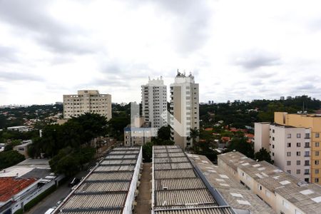 Sala vista de apartamento à venda com 2 quartos, 48m² em Fazenda Morumbi, São Paulo