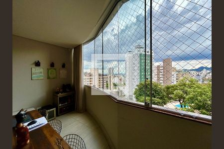Varanda de apartamento à venda com 4 quartos, 147m² em Luxemburgo, Belo Horizonte