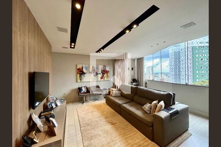 Sala de apartamento à venda com 4 quartos, 147m² em Luxemburgo, Belo Horizonte