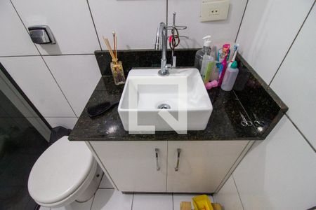 Detalhe Banheiro da Suíte de apartamento à venda com 2 quartos, 66m² em Vila Tijuco, Guarulhos