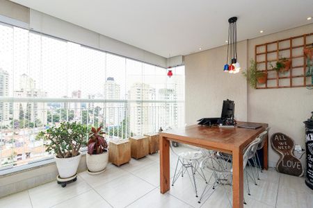 Sala - Fachada de apartamento à venda com 2 quartos, 75m² em Campo Belo, São Paulo