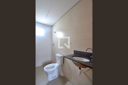 Suíte - Banheiro do Quarto 1 de apartamento à venda com 2 quartos, 108m² em Vila Alto de Santo Andre, Santo André