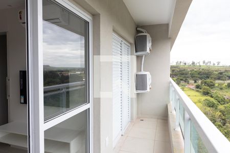 Varanda de apartamento para alugar com 1 quarto, 34m² em Vila Monte Alegre, Ribeirão Preto