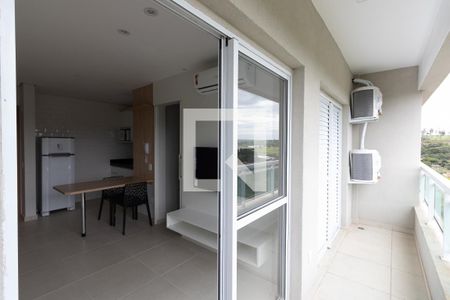 Varanda de apartamento para alugar com 1 quarto, 34m² em Vila Monte Alegre, Ribeirão Preto