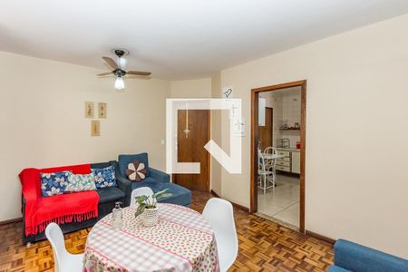 Sala de apartamento à venda com 3 quartos, 75m² em Havaí, Belo Horizonte