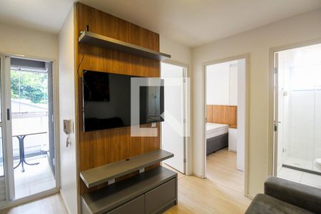 Sala/Cozinha de apartamento para alugar com 2 quartos, 45m² em Vila Monumento, São Paulo
