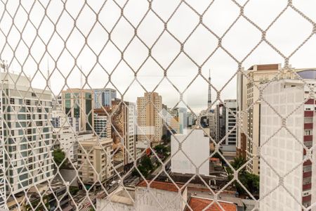 Varanda - Vista de kitnet/studio à venda com 1 quarto, 28m² em Consolação, São Paulo
