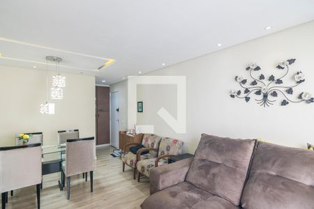 Sala de apartamento para alugar com 3 quartos, 67m² em Vila Homero Thon, Santo André