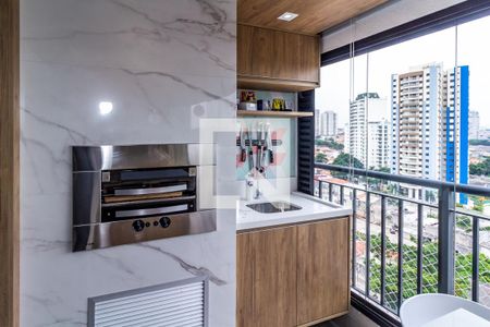 Varanda gourmet de apartamento à venda com 2 quartos, 78m² em Vila Prudente, São Paulo