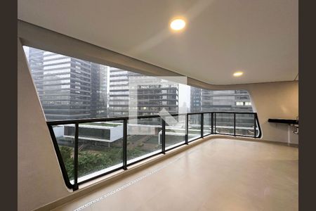 Sacada de apartamento para alugar com 3 quartos, 134m² em Chácara Santo Antônio (zona Sul), São Paulo