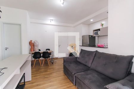 Sala/Quarto de apartamento para alugar com 1 quarto, 42m² em Vila Regente Feijó, São Paulo