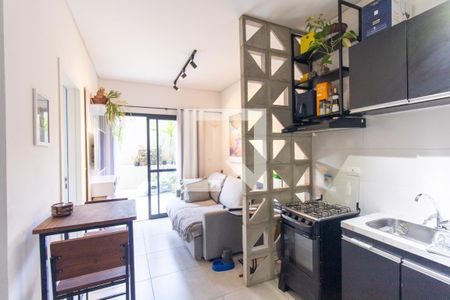 Sala de apartamento para alugar com 1 quarto, 53m² em Rebouças, Curitiba