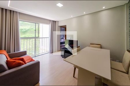 Sala de apartamento à venda com 2 quartos, 50m² em Engenho Nogueira, Belo Horizonte
