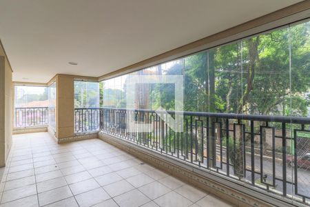 Varanda Gourmet de apartamento para alugar com 4 quartos, 199m² em Santo Amaro, São Paulo