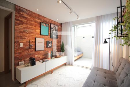 Sala de apartamento à venda com 2 quartos, 90m² em Ouro Preto, Belo Horizonte