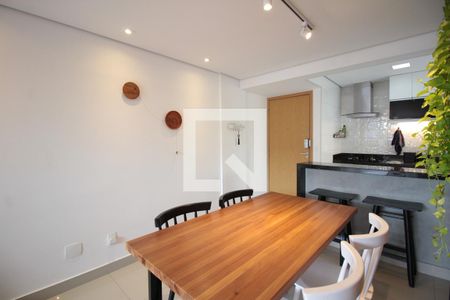 Sala de jantar  de apartamento à venda com 2 quartos, 90m² em Ouro Preto, Belo Horizonte