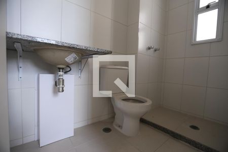 Banheiro da Suíte  de apartamento à venda com 3 quartos, 64m² em Vila Andrade, São Paulo