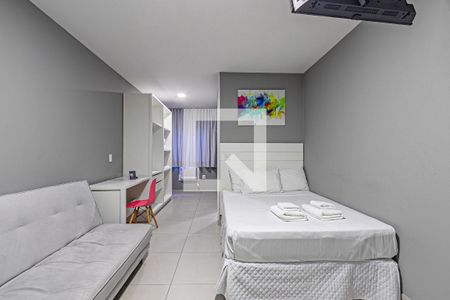 Sala/Quarto de kitnet/studio para alugar com 1 quarto, 25m² em Centro, Florianópolis