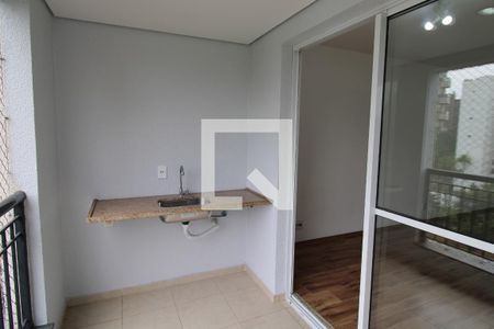 Varanda da Sala de apartamento para alugar com 3 quartos, 70m² em Vila Suzana, São Paulo