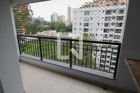 Varanda da Sala de apartamento para alugar com 3 quartos, 70m² em Vila Suzana, São Paulo