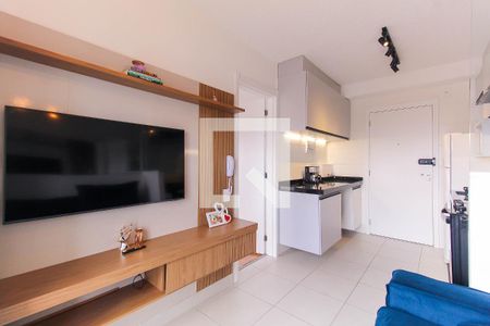 Sala/Cozinha de apartamento para alugar com 1 quarto, 28m² em Belenzinho, São Paulo