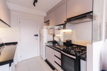 Sala/Cozinha de apartamento para alugar com 1 quarto, 28m² em Belenzinho, São Paulo