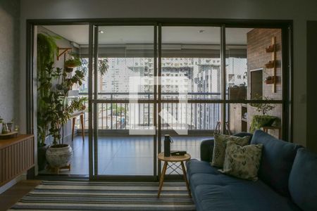Vista da Sala de apartamento à venda com 2 quartos, 88m² em Barra Funda, São Paulo