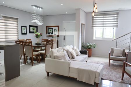 sala e sala de jantar de casa à venda com 2 quartos, 160m² em Campestre, São Leopoldo