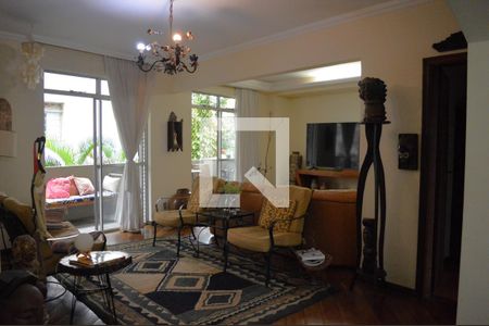 Sala de apartamento à venda com 4 quartos, 238m² em Santa Lúcia, Belo Horizonte