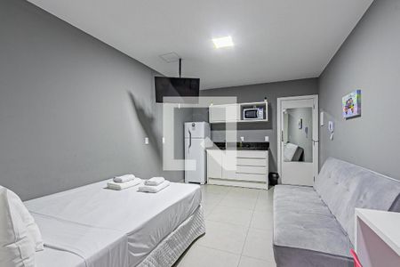 Sala/Quarto de kitnet/studio para alugar com 1 quarto, 26m² em Centro, Florianópolis