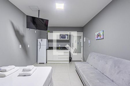 Sala/Quarto de kitnet/studio para alugar com 1 quarto, 26m² em Centro, Florianópolis