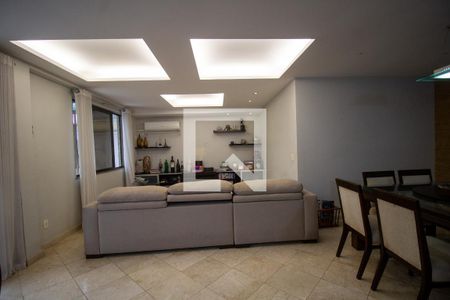 Sala de apartamento à venda com 4 quartos, 323m² em Recreio dos Bandeirantes, Rio de Janeiro