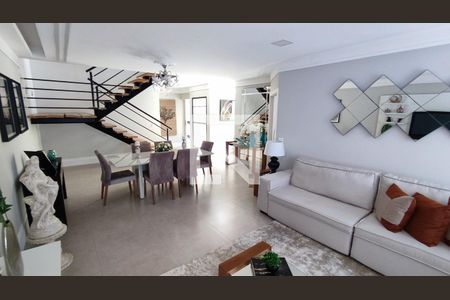 Sala de casa de condomínio à venda com 3 quartos, 254m² em Parque Residencial Eloy Chaves, Jundiaí