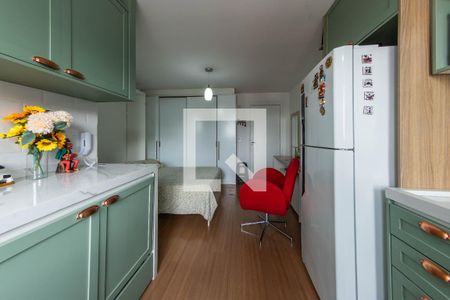 Cozinha  de kitnet/studio para alugar com 1 quarto, 25m² em Vila Ema, São Paulo